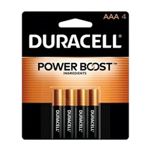 Duracell Coppertop Alkaline AAA Batteries- 4 pack