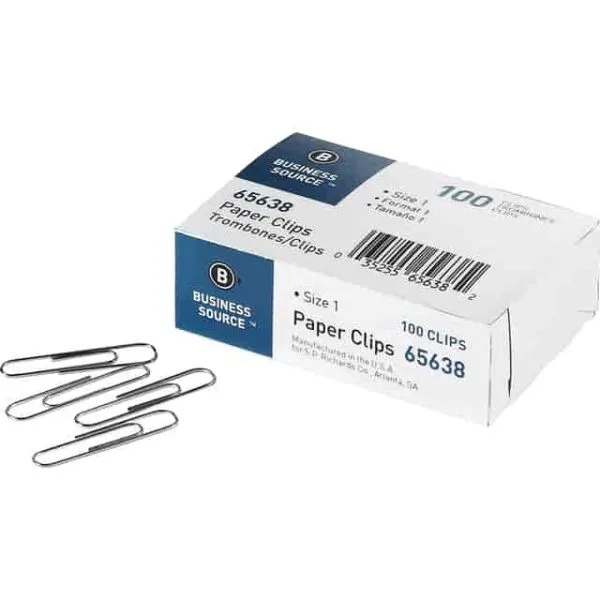 Business Source Paper Clips - Single
