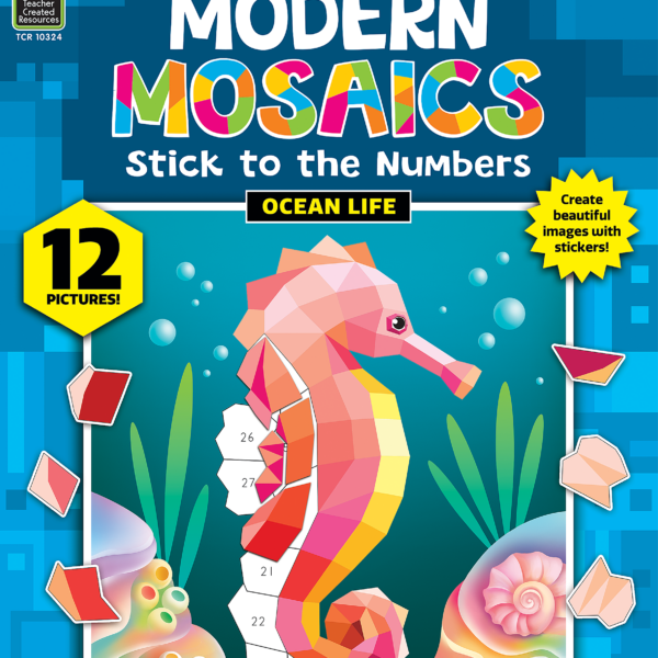 Ocean Life Modern Mosaics Stick to the Numbers