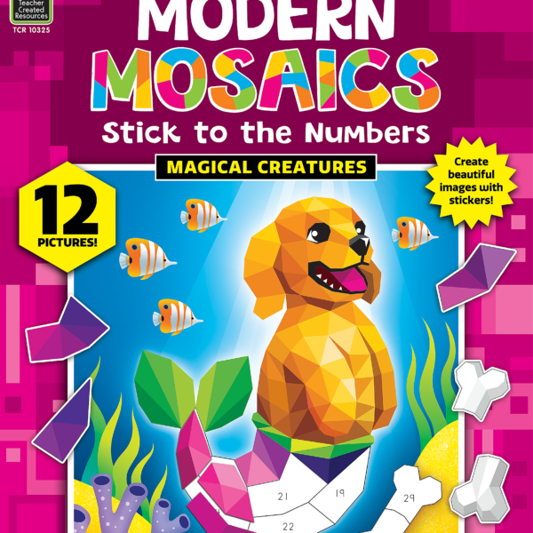 Magical Creatures Modern Mosaics Stick to the Numbers