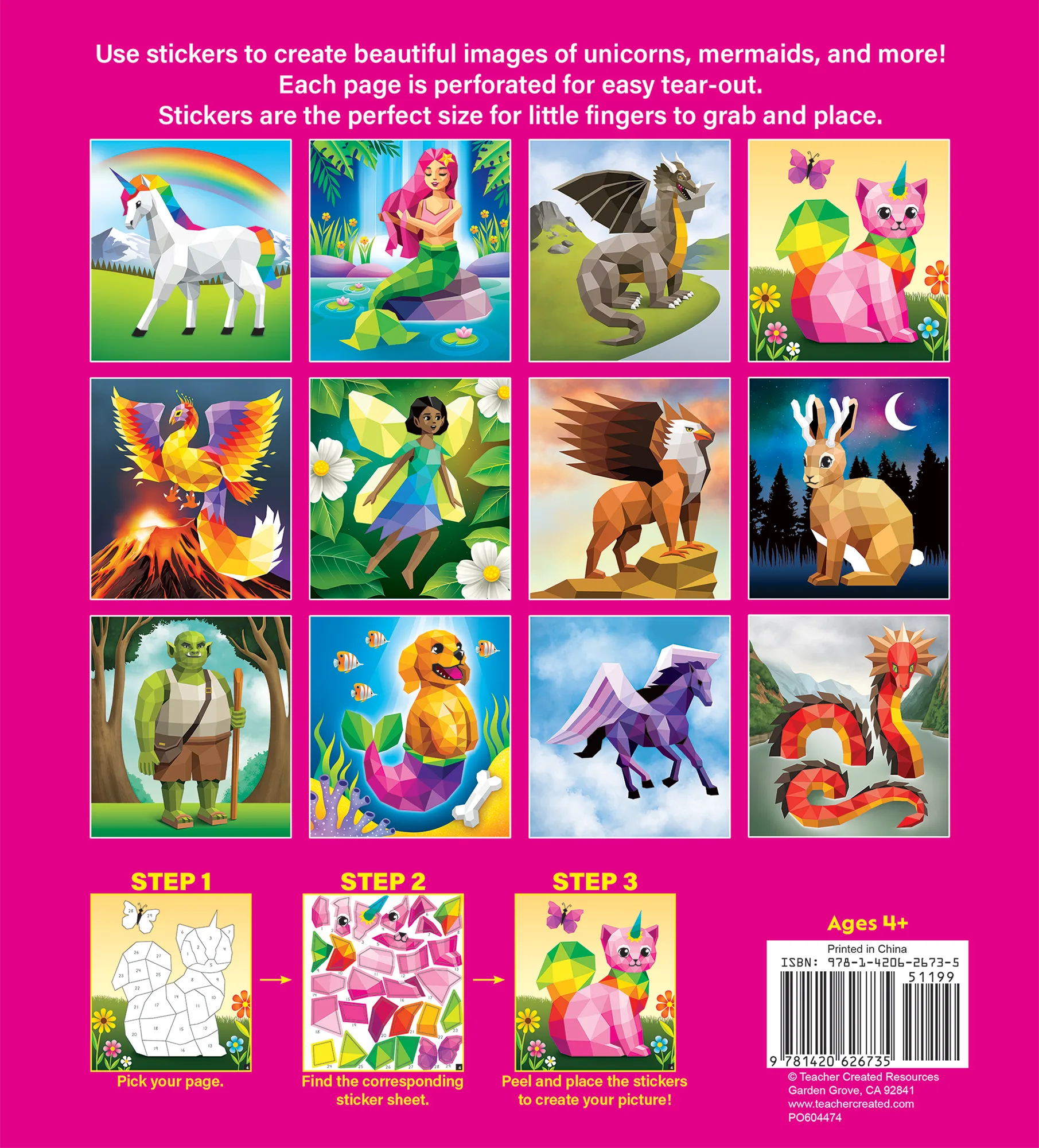Magical Creatures Modern Mosaics Stick to the Numbers - Image 2
