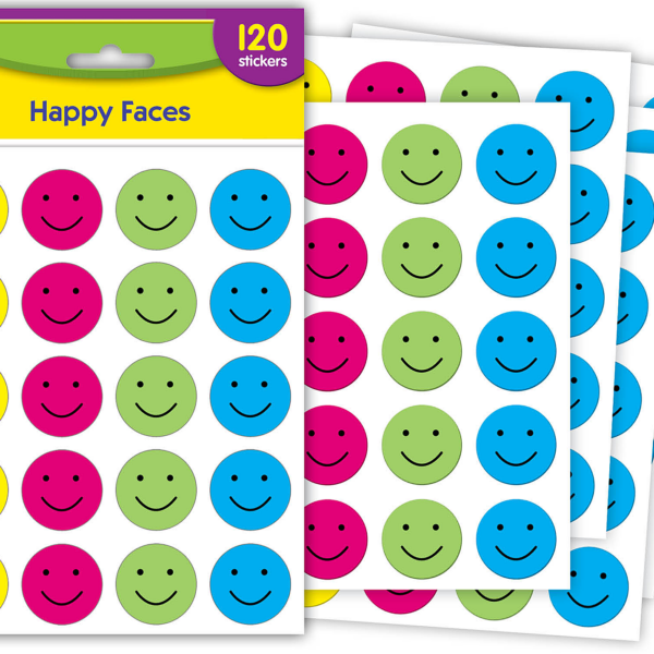 Happy Faces Stickers