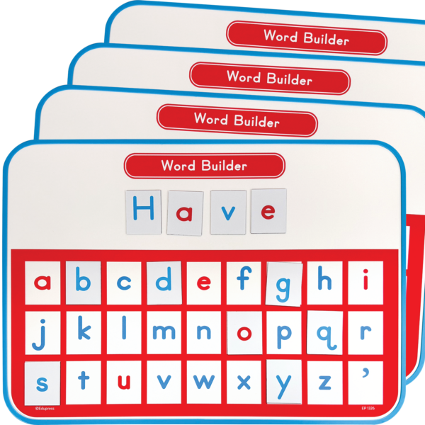 Magnetic Word Builder (Set of 4)