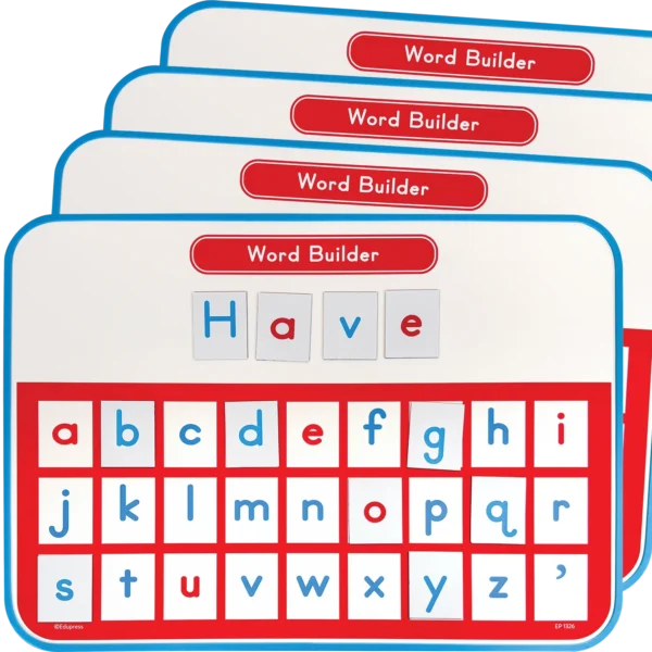 Magnetic Word Builder (Set of 4)