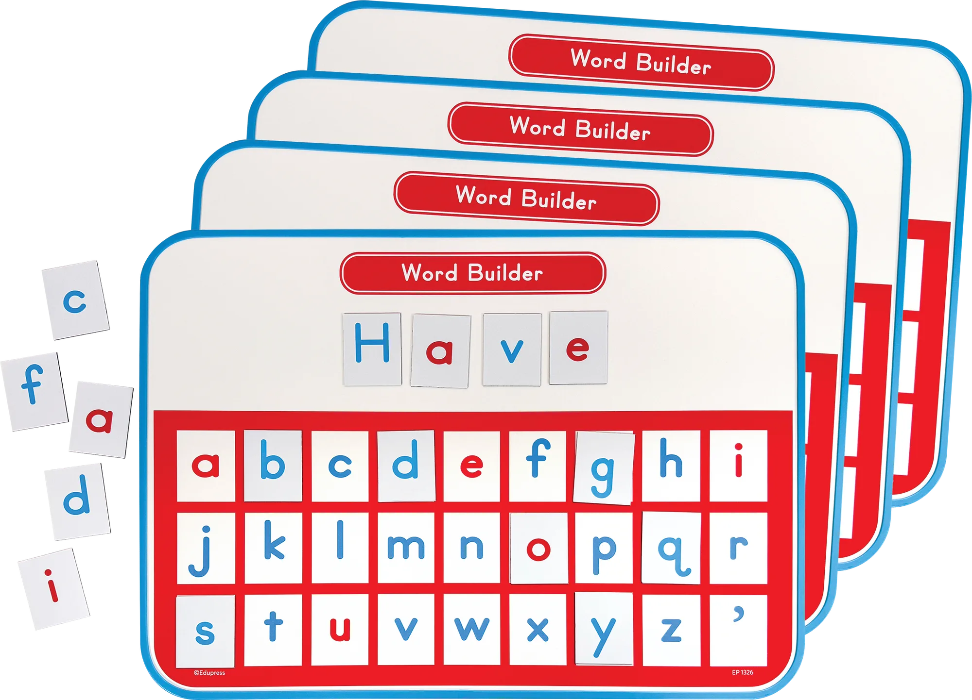 Magnetic Word Builder (Set of 4)