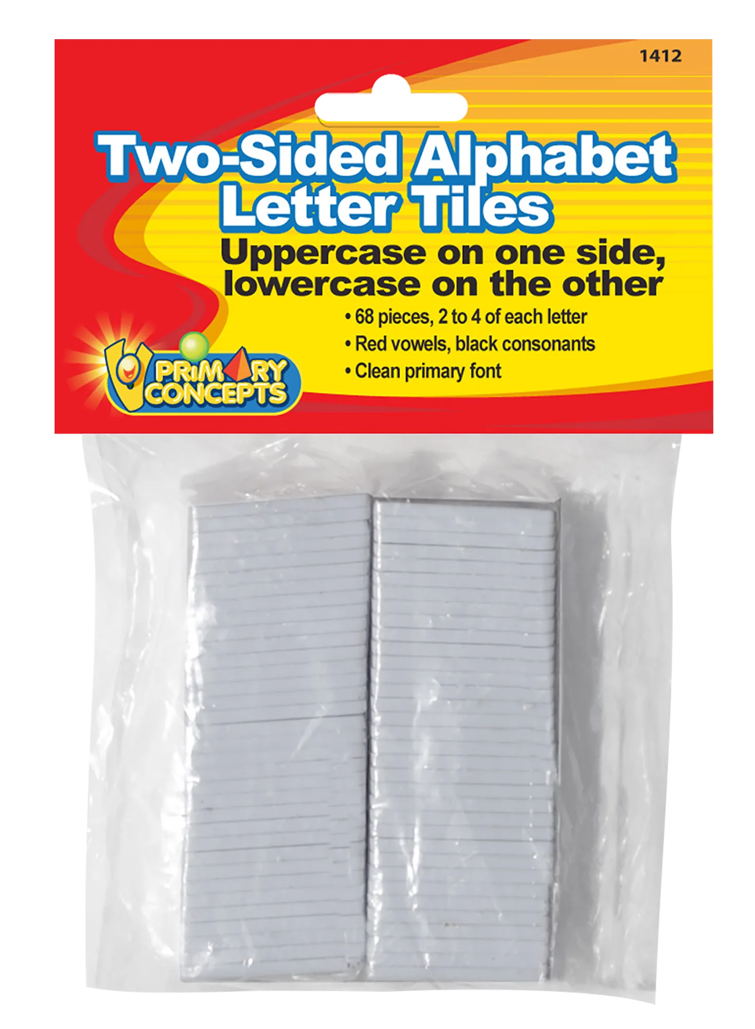 Two-Sided Alphabet Letter Tiles - Image 2