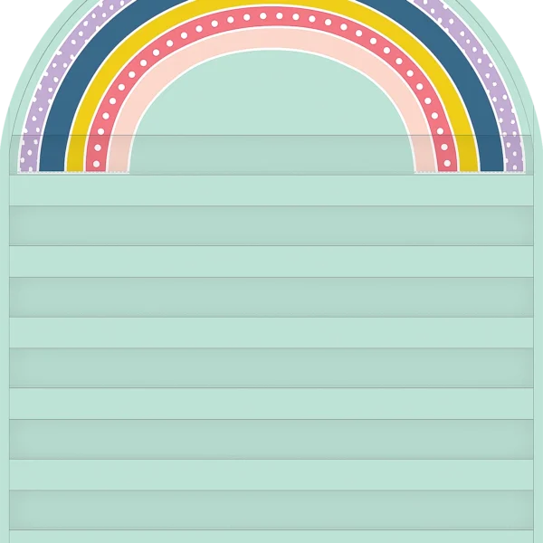 Oh Happy Day Rainbow 7 Pocket Chart (28" x 36")