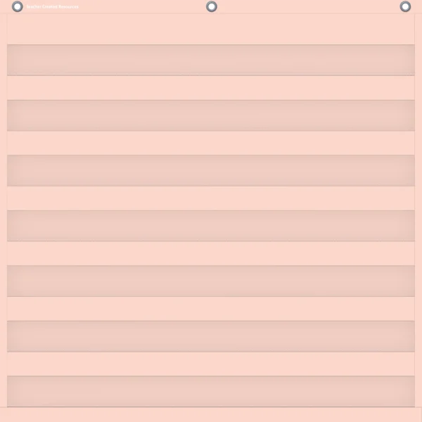 Blush 7 Pocket Chart (28" x 28")