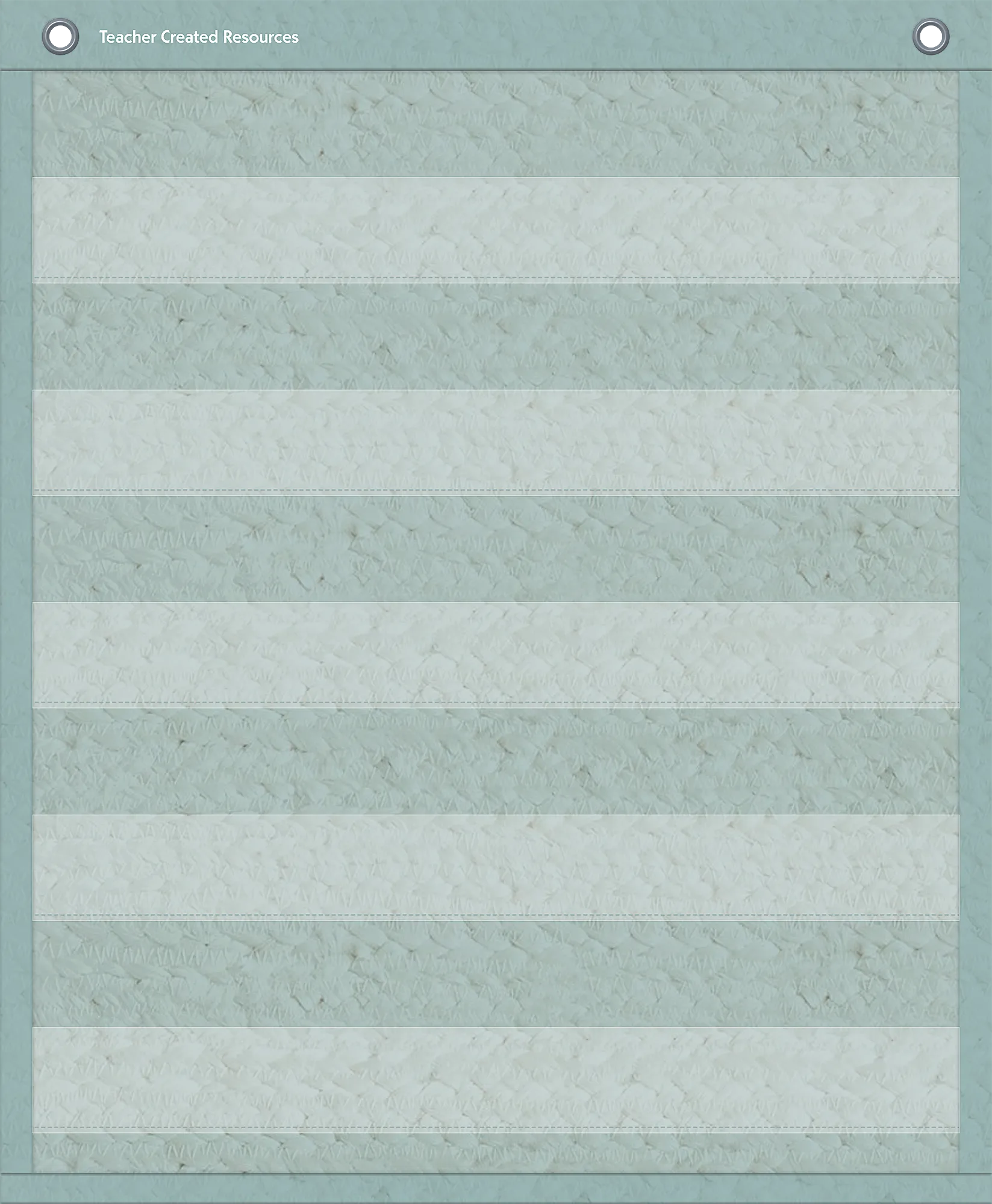 Woven Magnetic Mini Pocket Charts (14" x 17") - Image 2