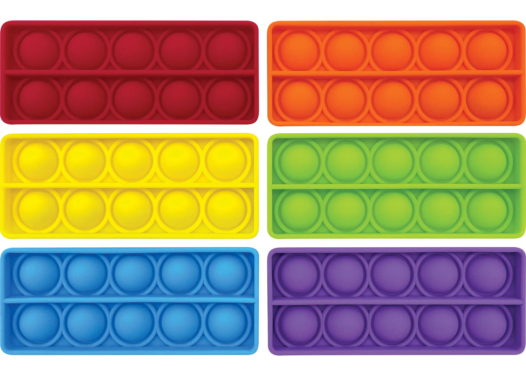 Push and Pop Bubble Ten Frames