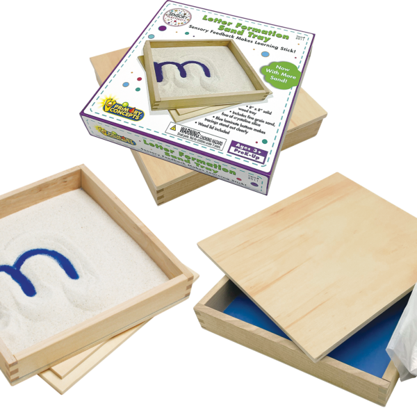 Sensory Playtivity Letter Formation Sand Trays (Set of