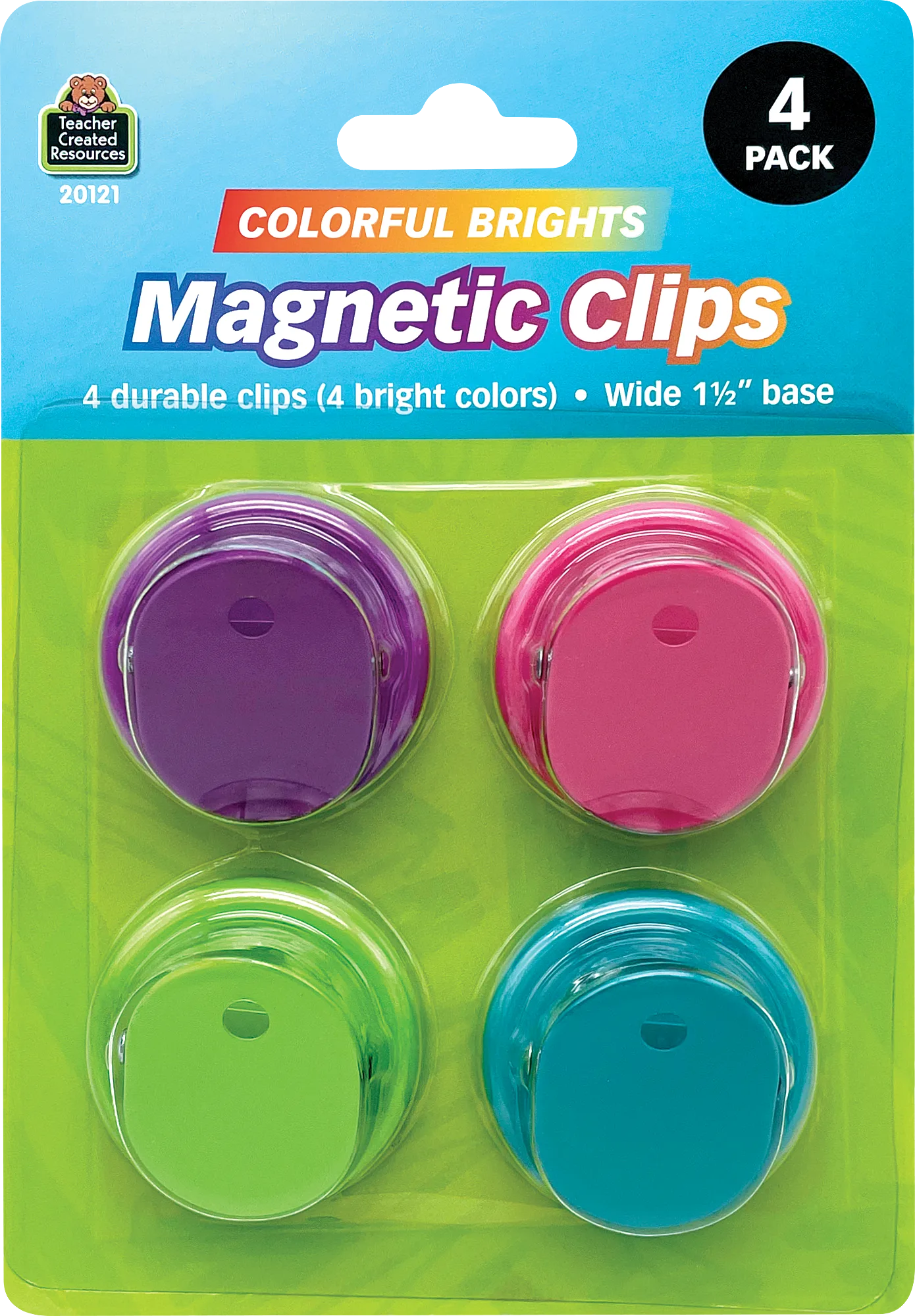 Colorful Brights Magnetic Clips - Image 2