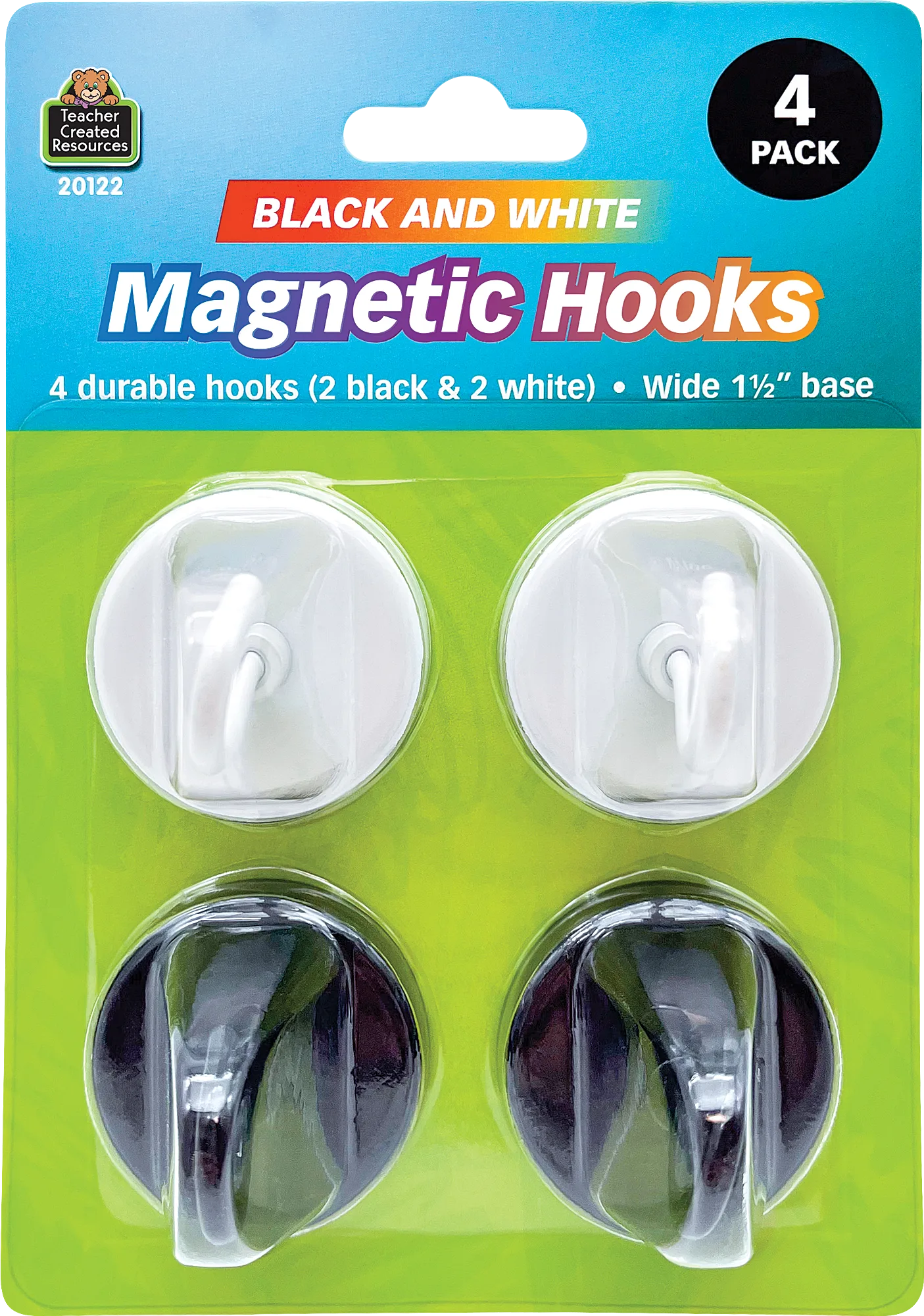 Black and White Magnetic Hooks - Image 2