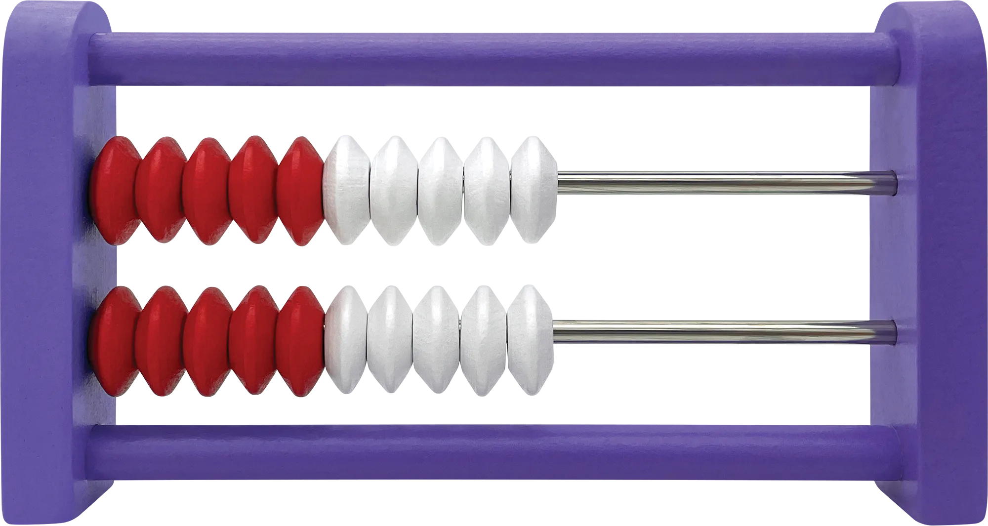 20-Bead Wooden Mini Rekenreks - Image 2