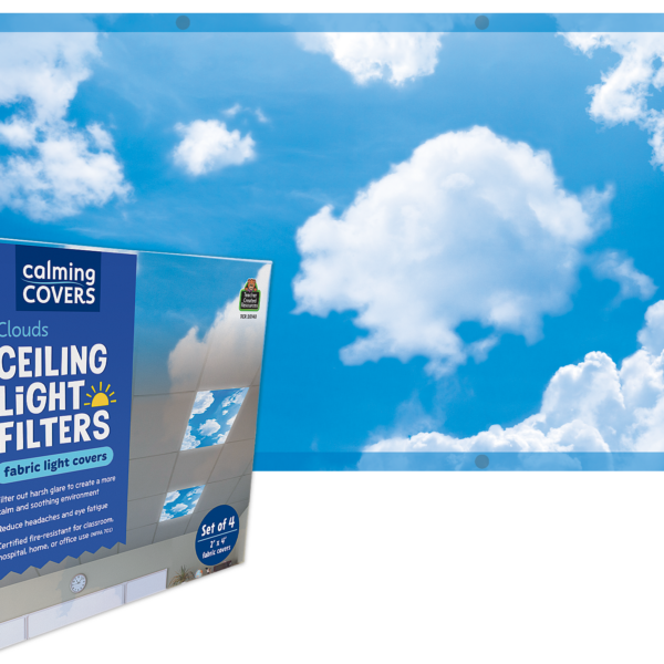 Clouds Calming Covers Ceiling Light Filters