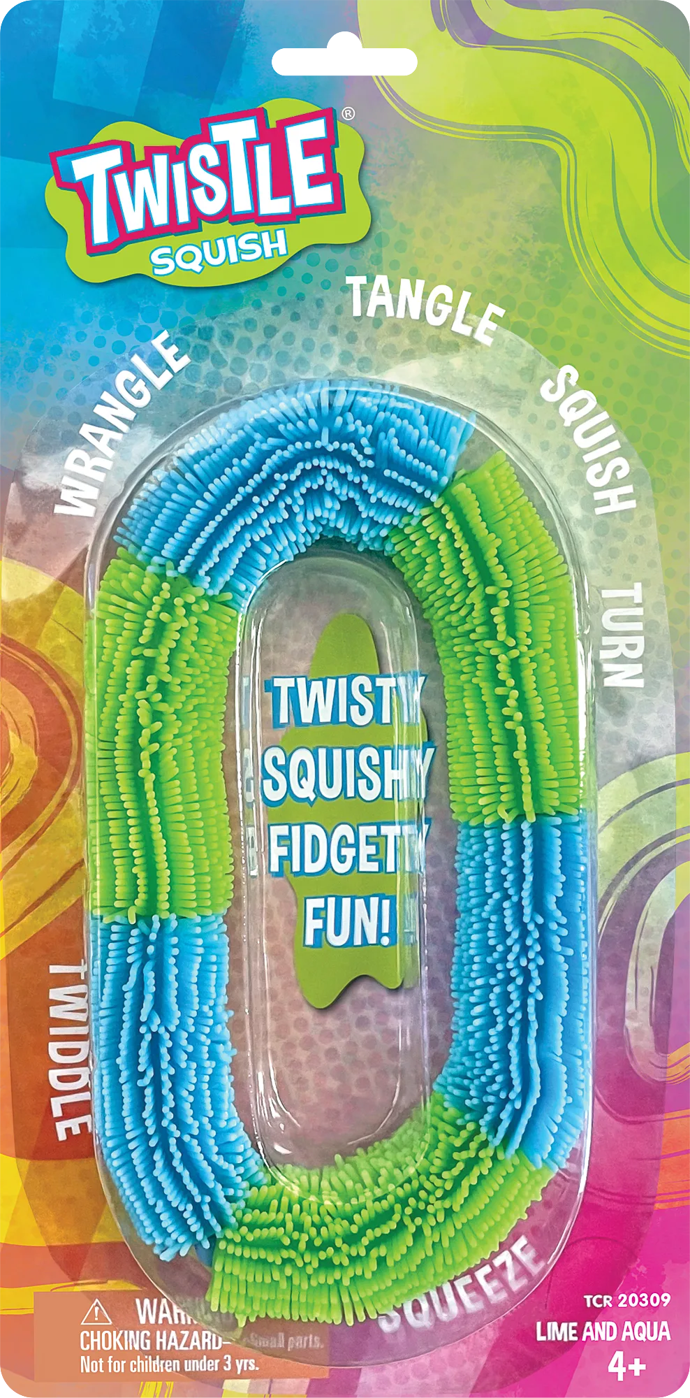 Twistle Squish Aqua and Lim