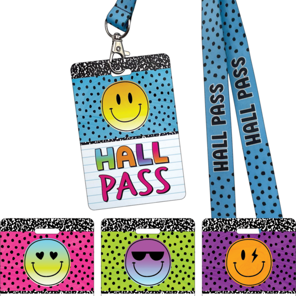 Brights 4Ever Hall Pass Lanyards
