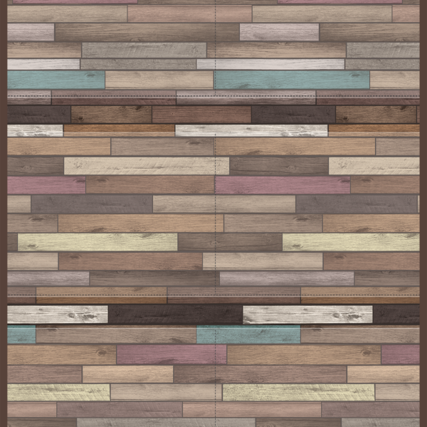 Reclaimed Wood Large 6 Pocket Chart (26" x 38")