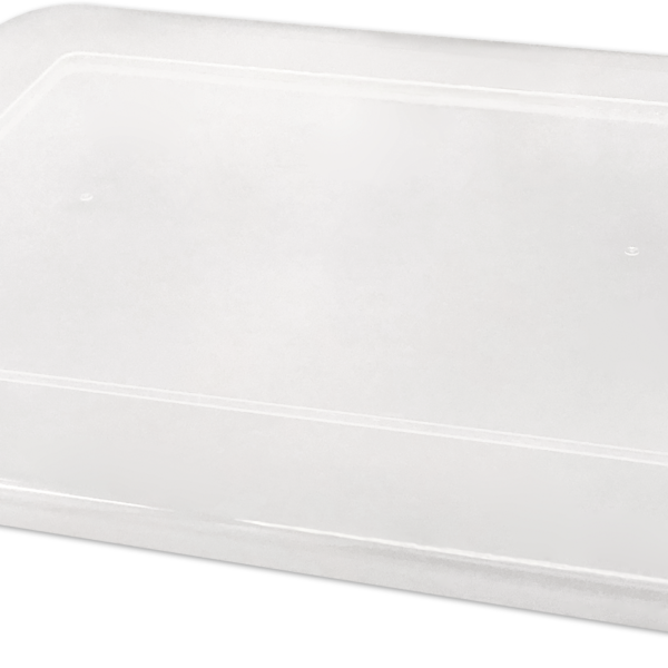 Large Clear Plastic Storage Bin Lid