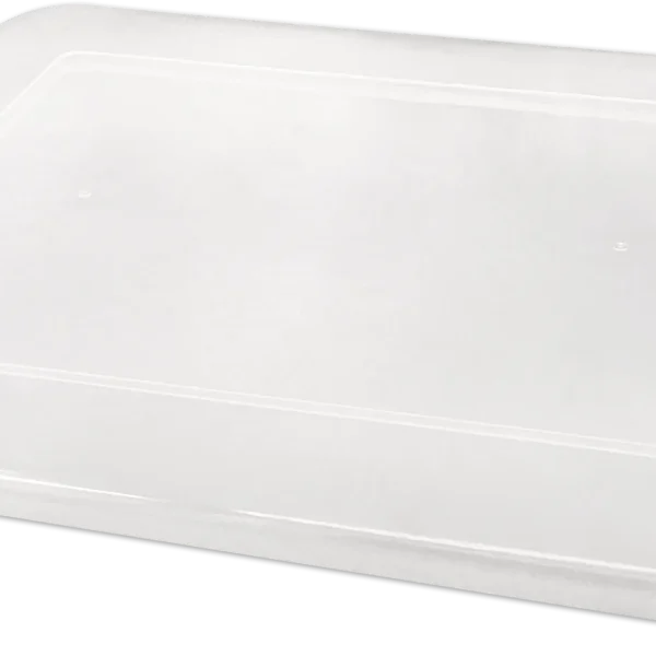 Large Clear Plastic Storage Bin Lid