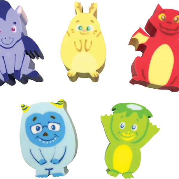 Whatsits Collectable Erasers Mystery Packs: Fantasy Frien