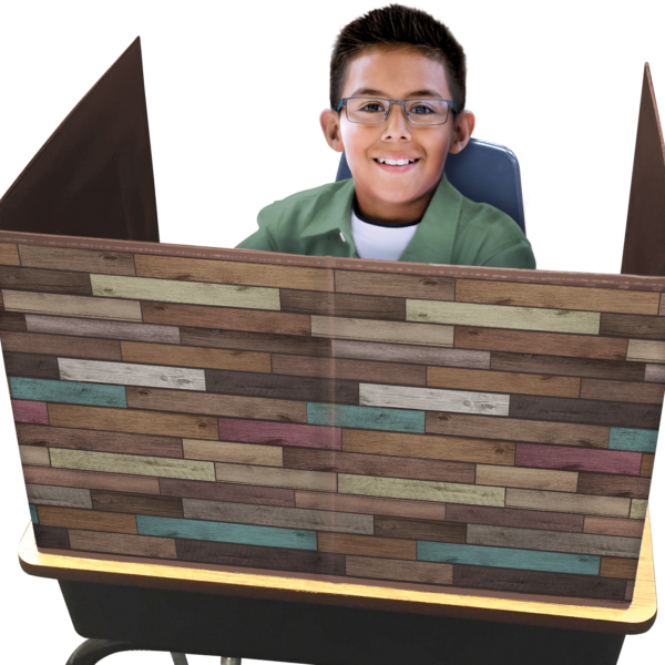 Reclaimed Wood Classroom Privacy Screen
