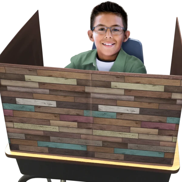 Reclaimed Wood Classroom Privacy Screen