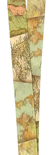 Travel the Map Lanyard