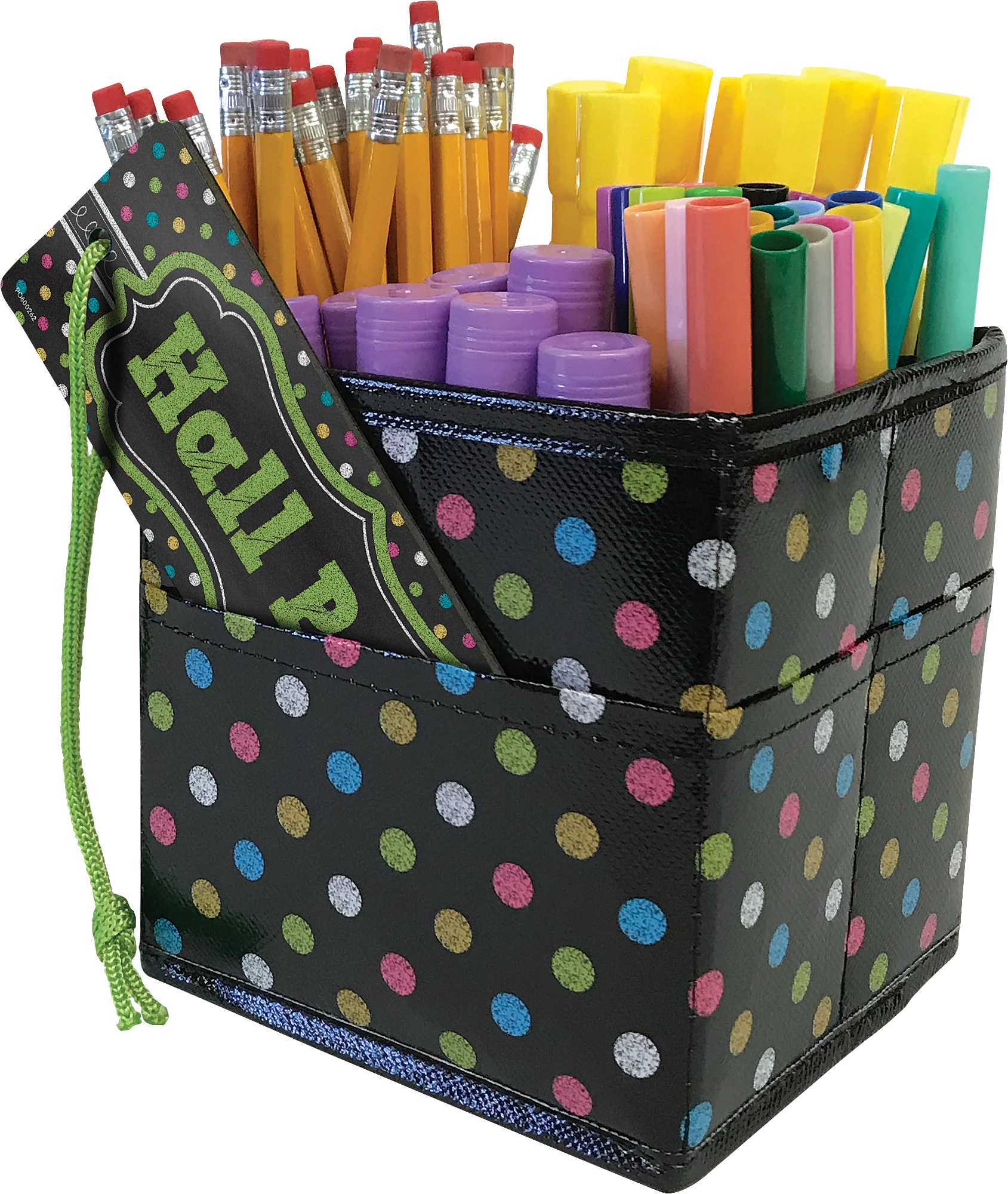 Chalkboard Brights Desktop Organizer - Image 2