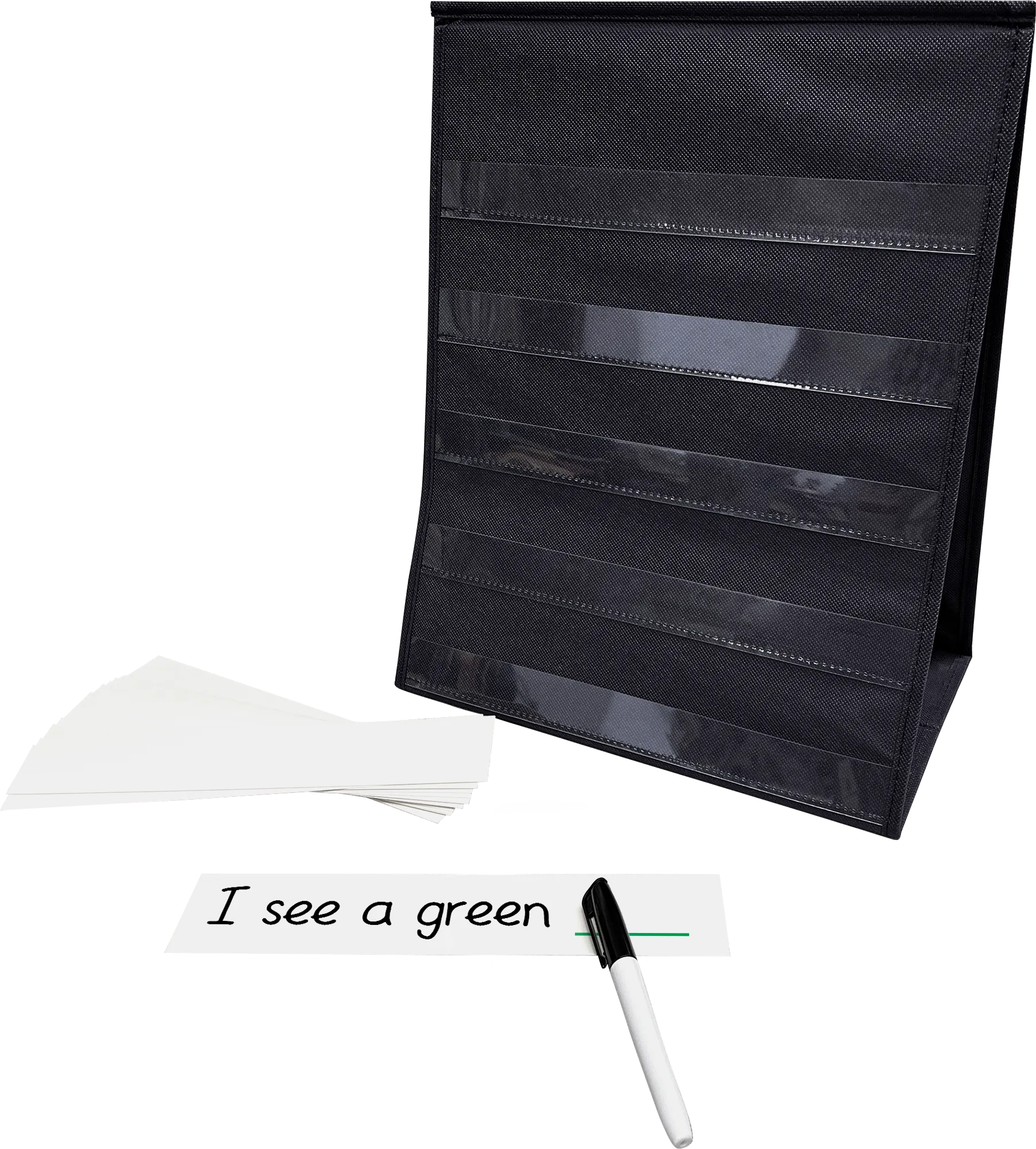 Black Desktop Pocket Chart - Image 2