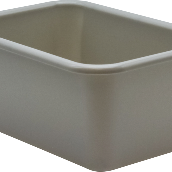 Gray Small Plastic Storage Bin