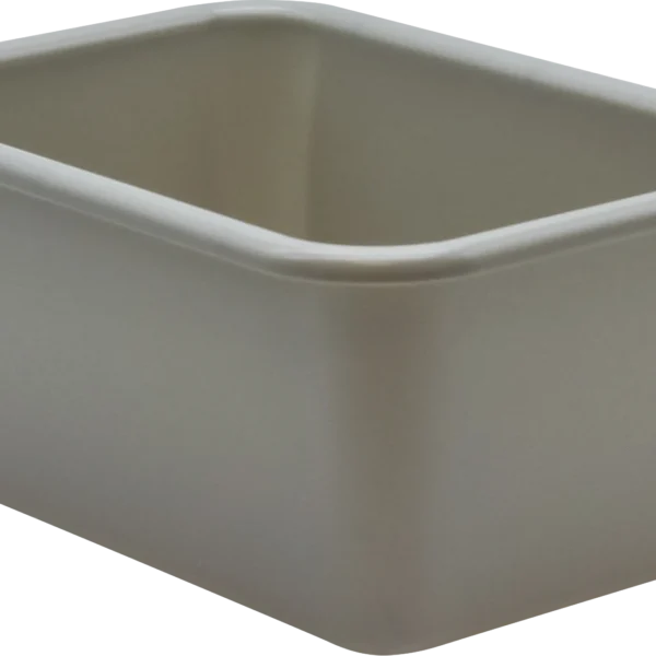 Gray Small Plastic Storage Bin