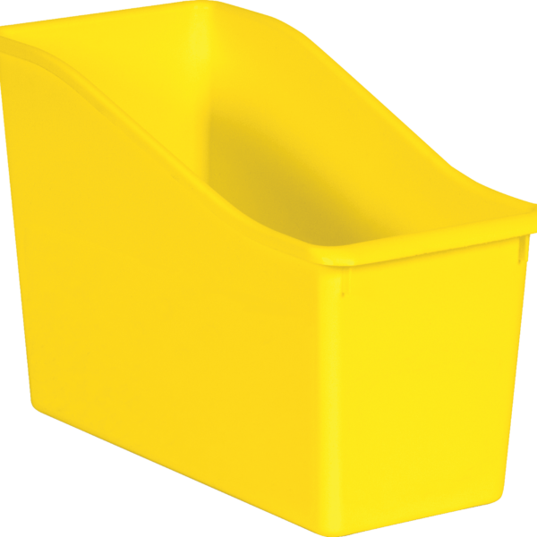 Yellow Plastic Book Bin
