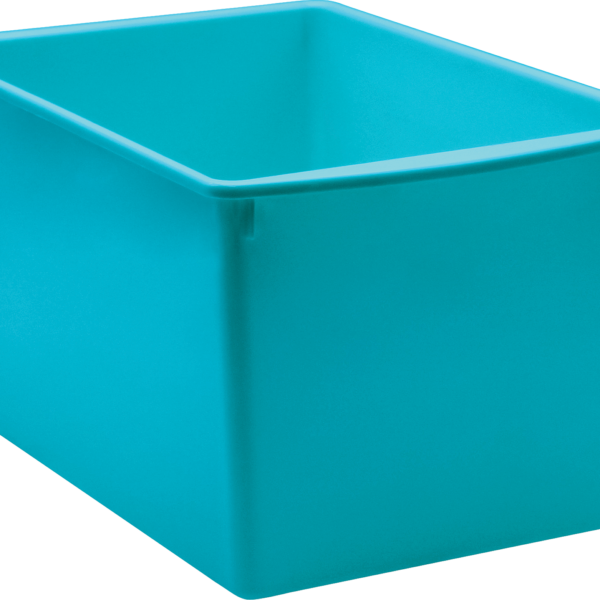 Teal Plastic Multi-Purpose Bin
