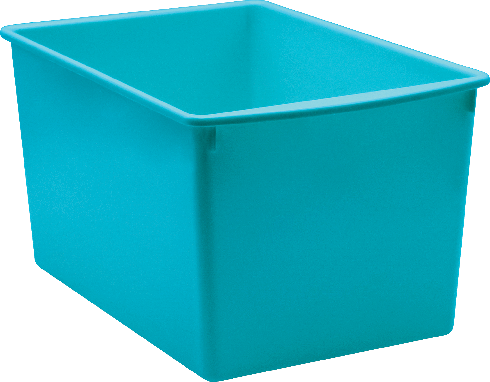 Teal Plastic Multi-Purpose Bin
