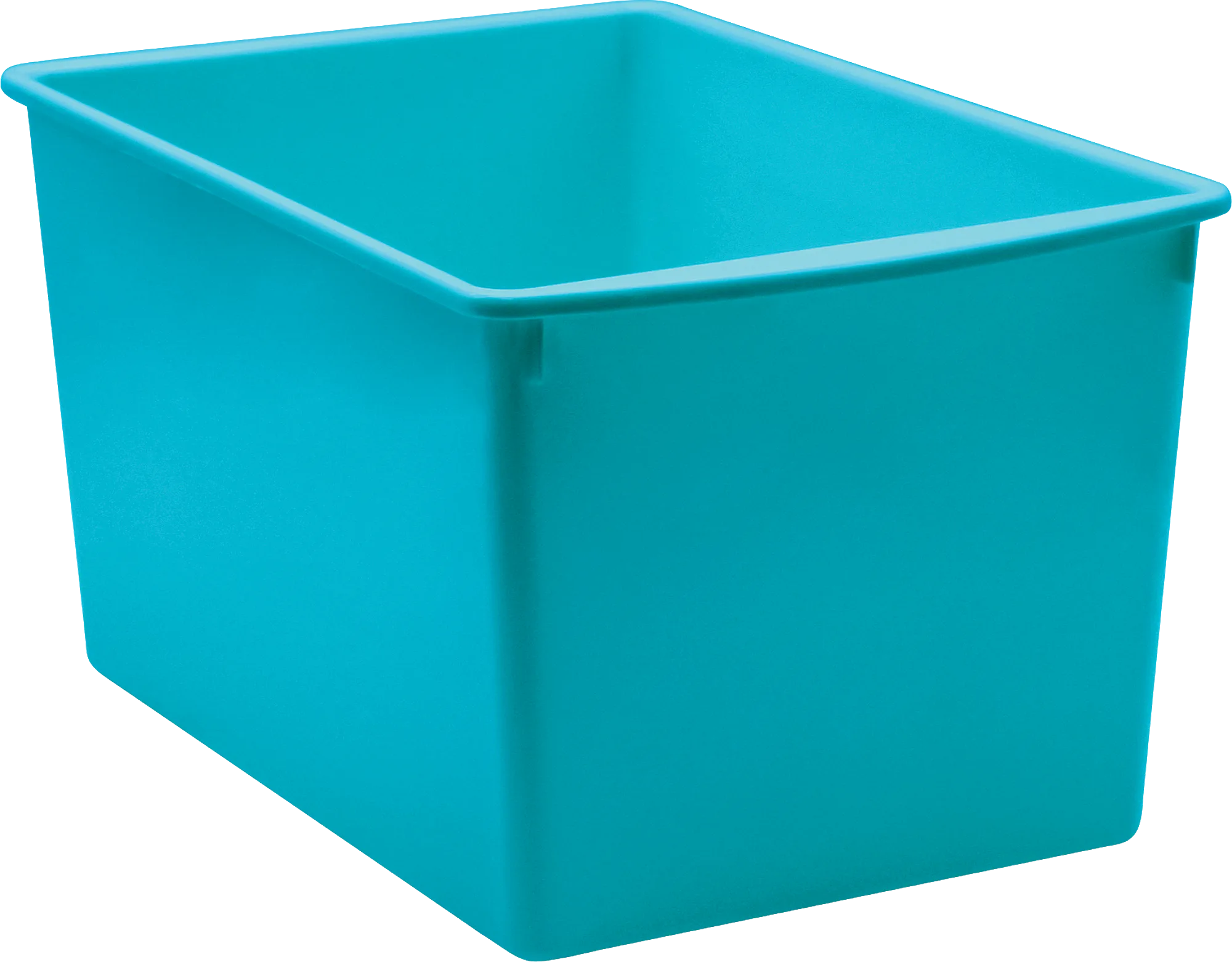 Teal Plastic Multi-Purpose Bin