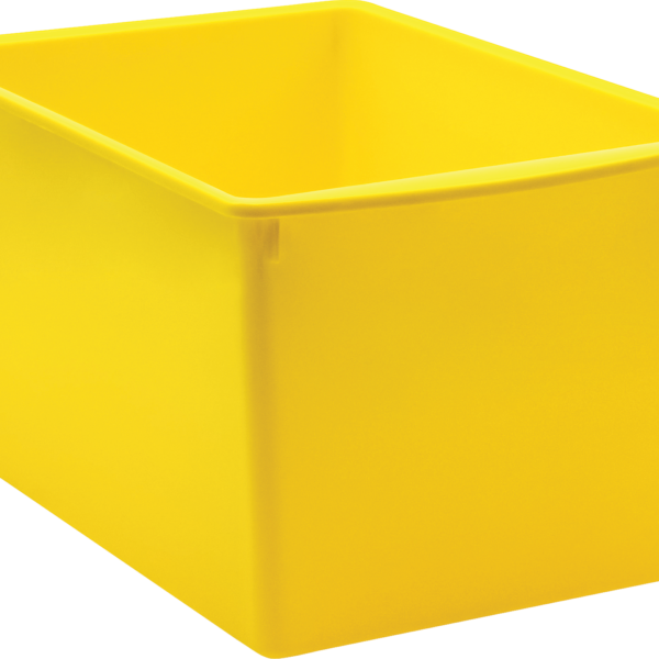 Yellow Plastic Multi-Purpose Bin
