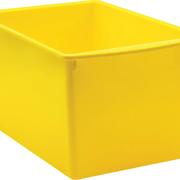 Yellow Plastic Multi-Purpose Bin