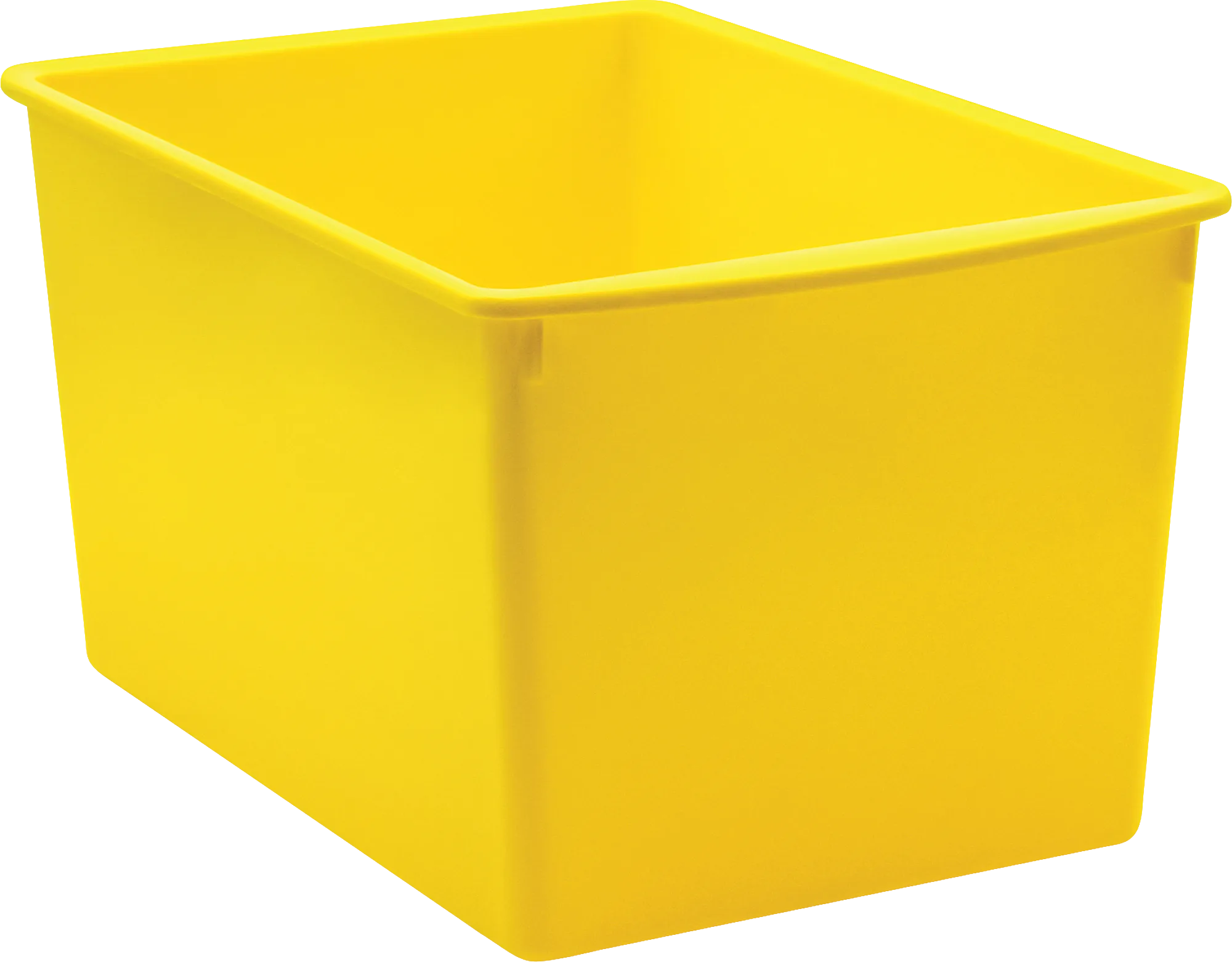 Yellow Plastic Multi-Purpose Bin