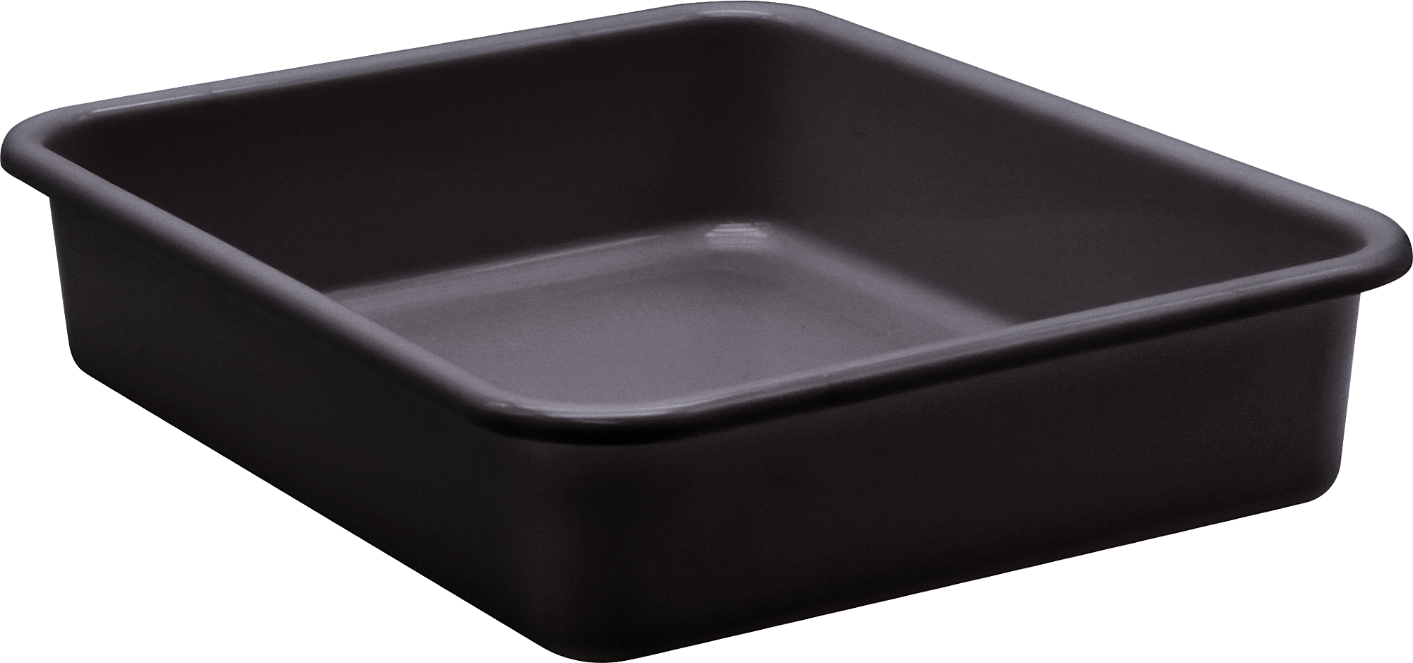 Black Large Plastic Letter Tray