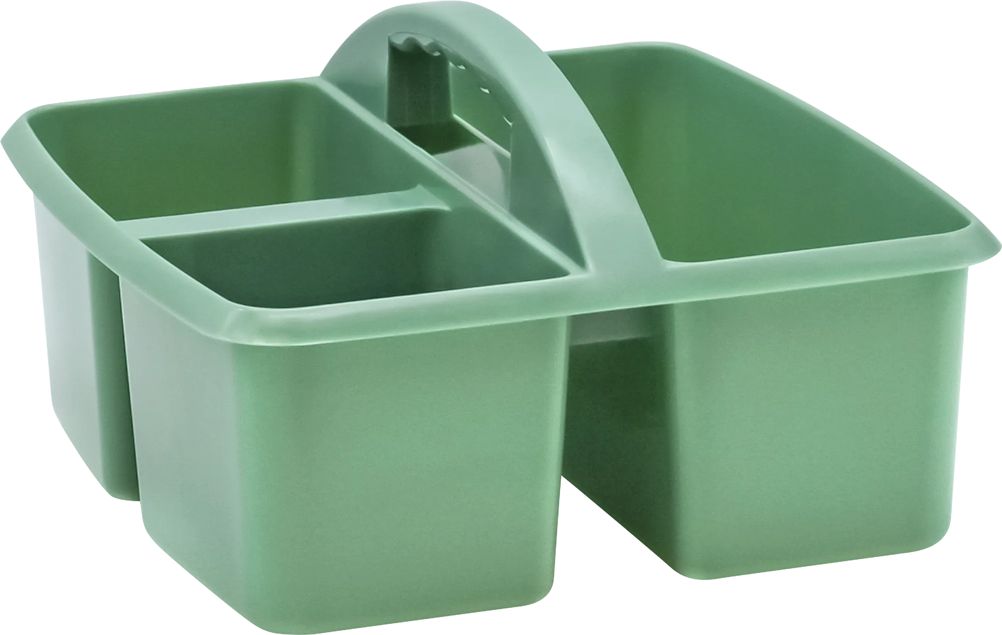 Eucalyptus Green Plastic Storage Caddy