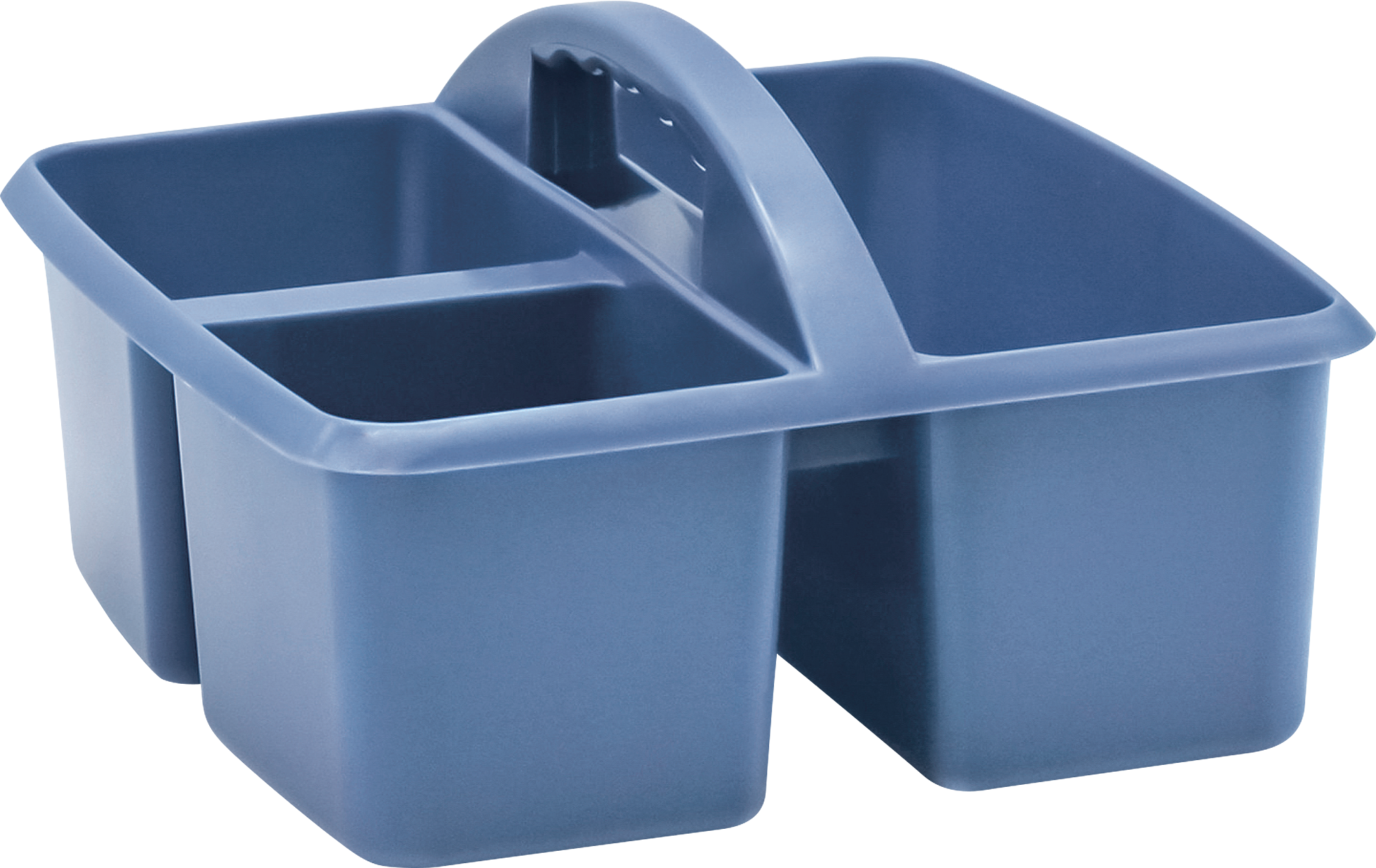 Slate Blue Plastic Storage Caddy