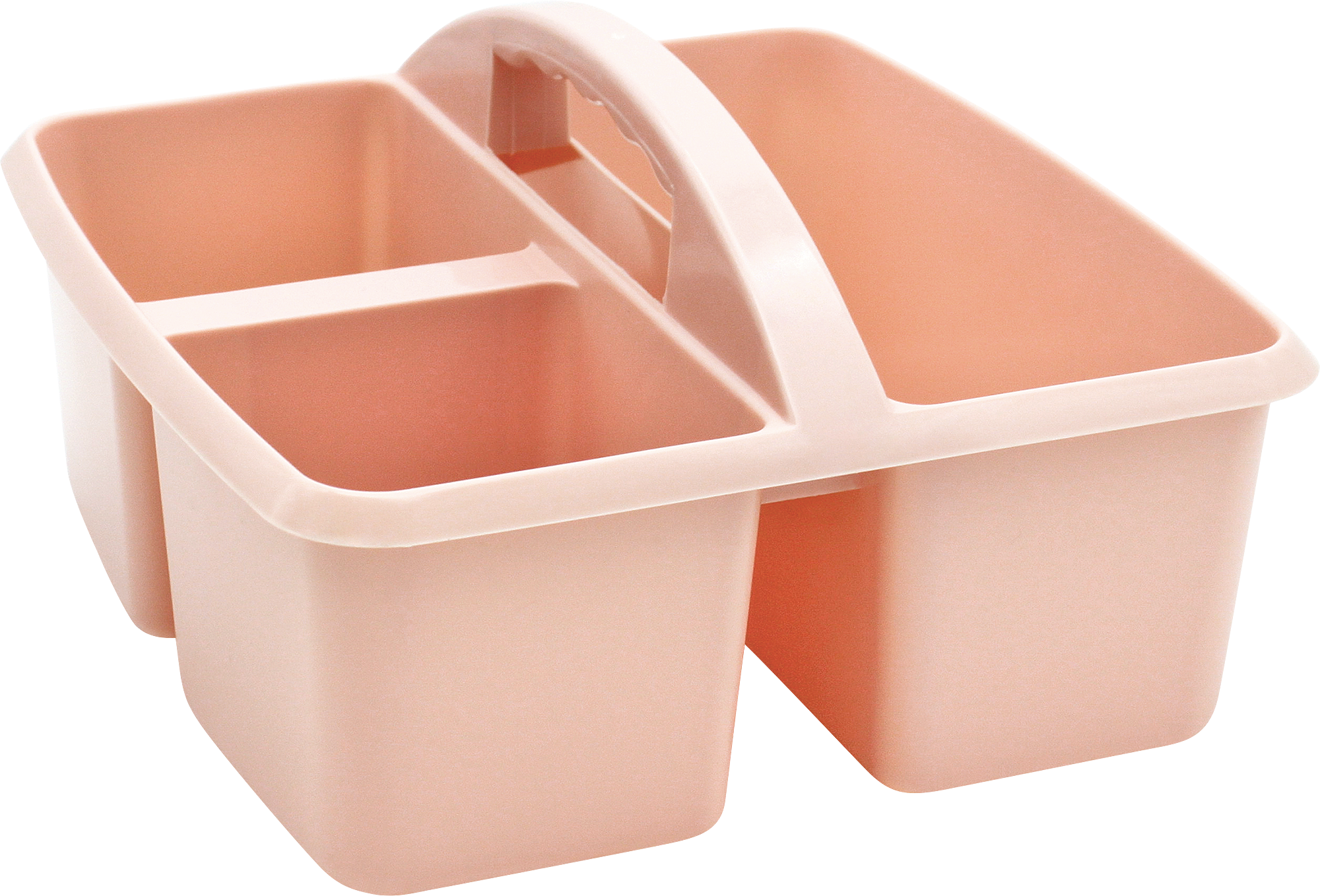 Blush Plastic Storage Caddy