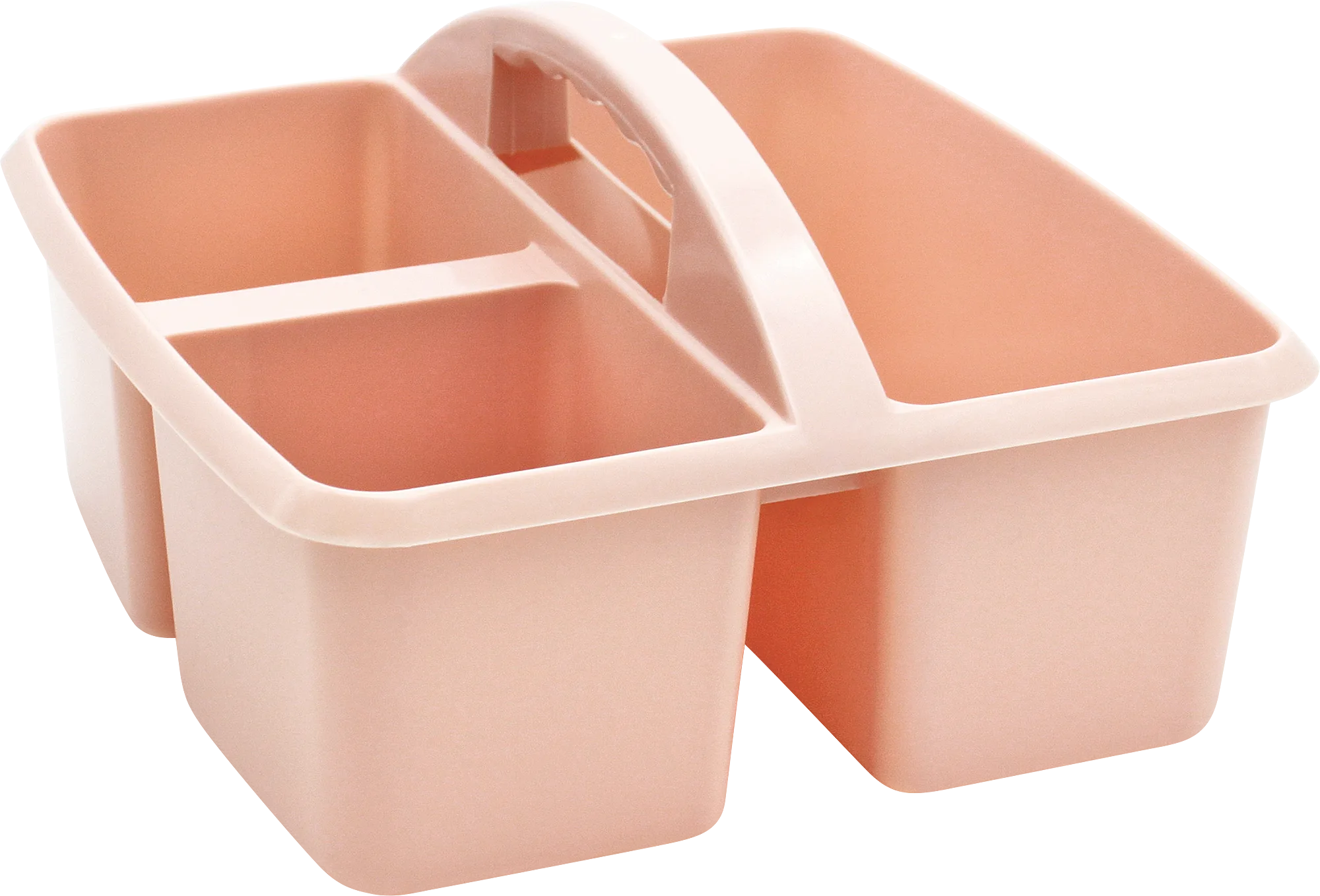Blush Plastic Storage Caddy