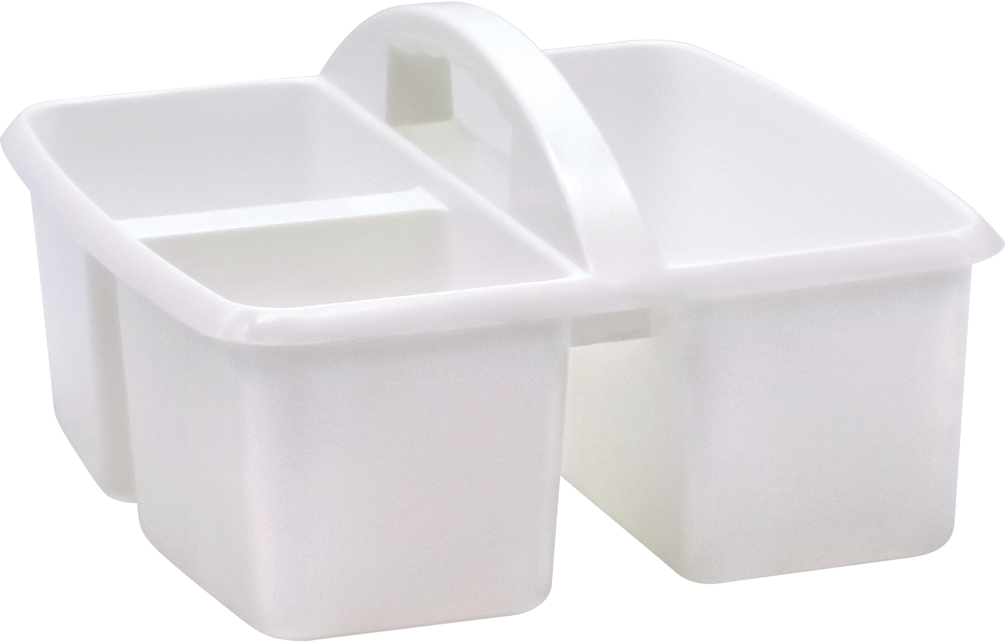 White Plastic Storage Caddy