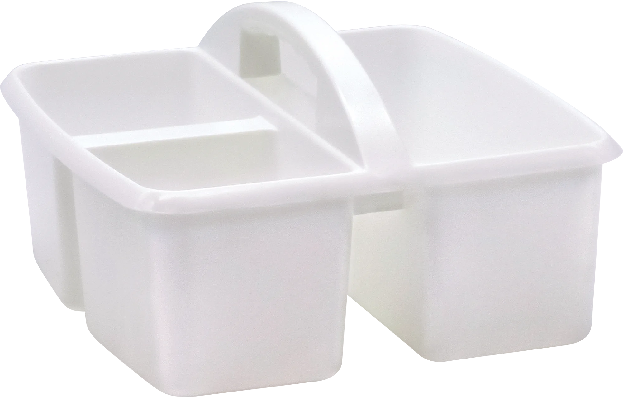 White Plastic Storage Caddy