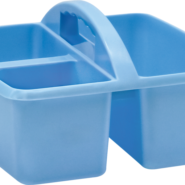 Light Blue Plastic Storage Caddy