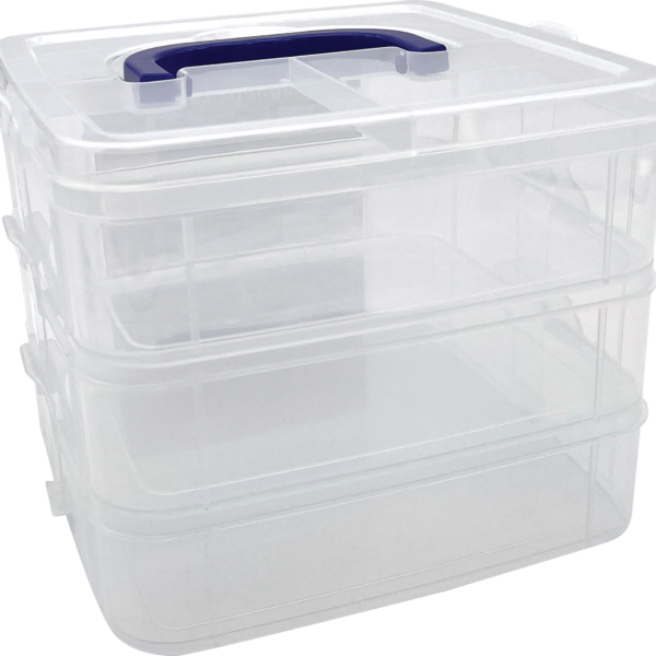 Clear Stackable Storage Containers