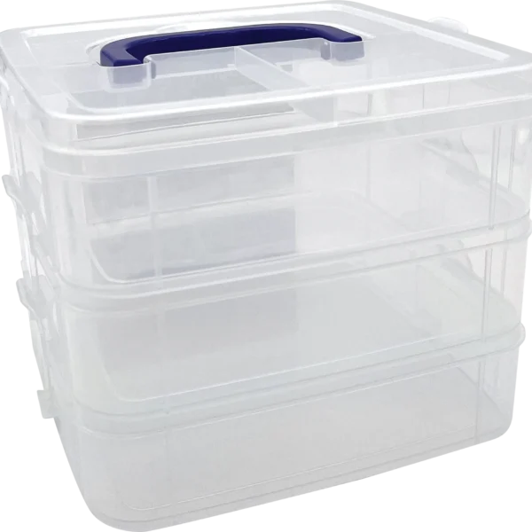 Clear Stackable Storage Containers