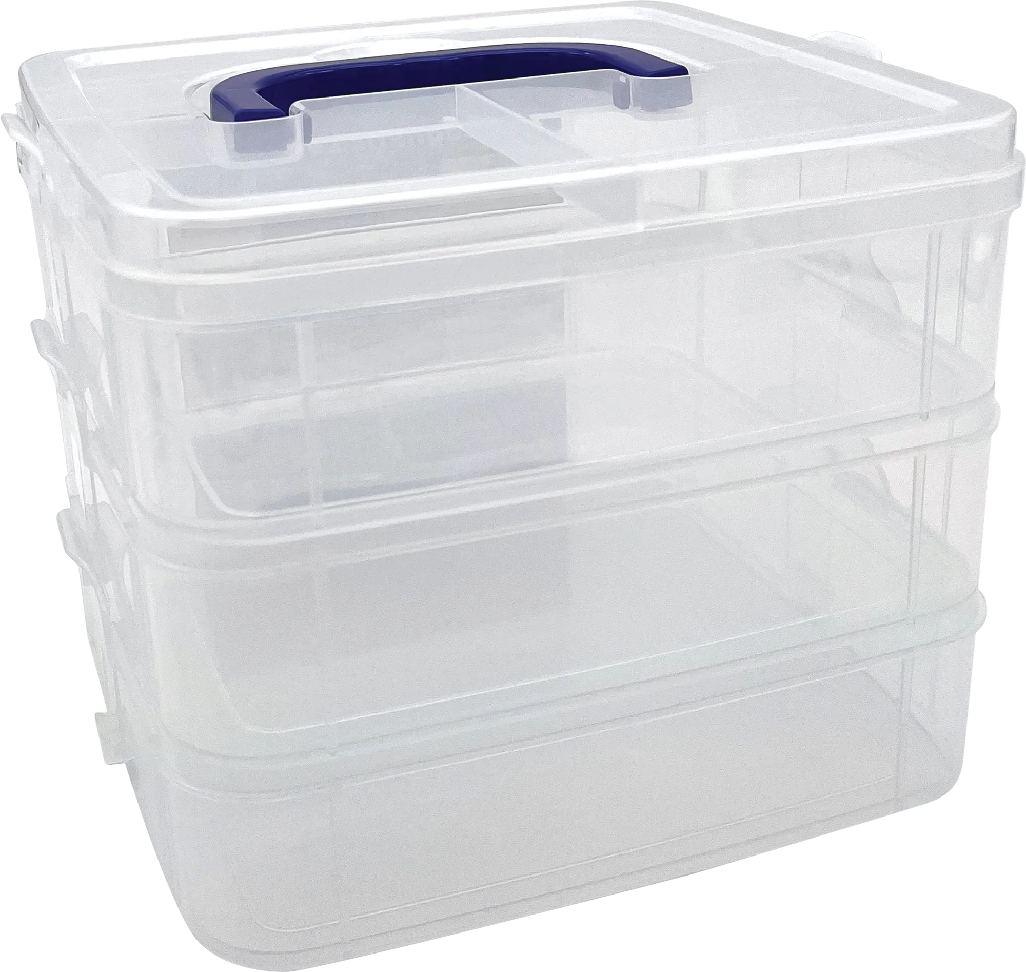 Clear Stackable Storage Containers
